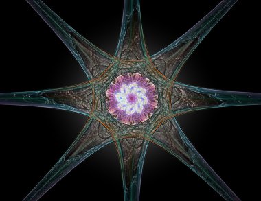 Uzay serisi geometrisini. C görsel olarak çekici zemin yaptı