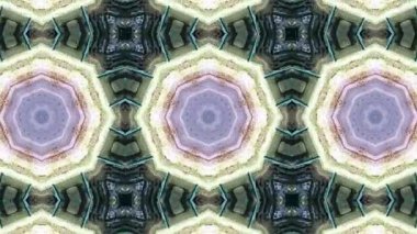 Mozaik fraktal geometrik sürekli değişen 