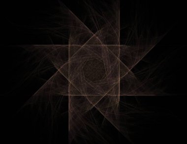 Uzay serisi geometrisini. Görsel olarak çekici zemin kavramsal Izgaralar eğrileri ve fraktal öğeleri öğesi olarak uygun yapılmış 