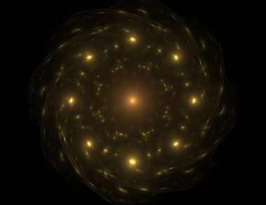 Uzay serisi geometrisini. Görsel olarak çekici zemin kavramsal Izgaralar eğrileri ve fraktal öğeleri öğesi olarak uygun yapılmış 