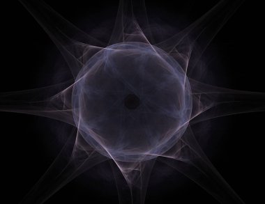 Uzay serisi geometrisini. Görsel olarak çekici zemin kavramsal Izgaralar eğrileri ve fraktal öğeleri öğesi olarak uygun yapılmış 