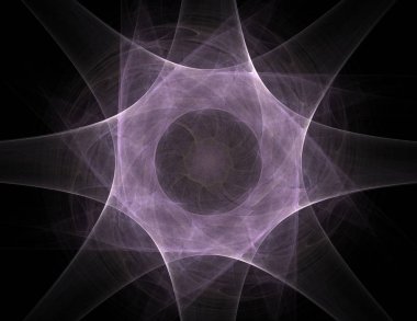 Uzay serisi geometrisini. Görsel olarak çekici zemin kavramsal Izgaralar eğrileri ve fraktal öğeleri öğesi olarak uygun yapılmış 