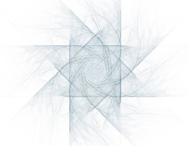 Uzay serisi geometrisini. Görsel olarak çekici zemin kavramsal Izgaralar eğrileri ve fraktal öğeleri öğesi olarak uygun yapılmış 