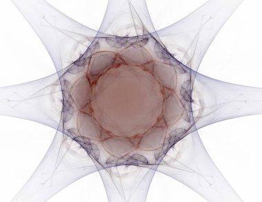 Uzay serisi geometrisini. Görsel olarak çekici zemin kavramsal Izgaralar eğrileri ve fraktal öğeleri öğesi olarak uygun yapılmış 