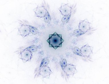 Uzay serisi geometrisini. Görsel olarak çekici zemin kavramsal Izgaralar eğrileri ve fraktal öğeleri öğesi olarak uygun yapılmış 