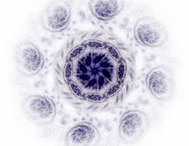 Uzay serisi geometrisini. Görsel olarak çekici zemin kavramsal Izgaralar eğrileri ve fraktal öğeleri öğesi olarak uygun yapılmış 