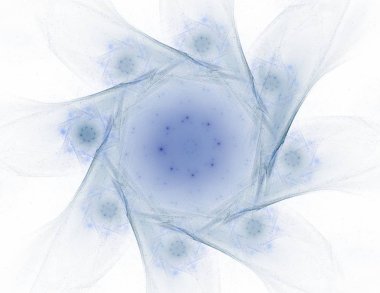 Konuyla ilgili soyut fraktal formlar grafik tasarım ve nükleer fizik bilim parçacıkların. Kutsal geometri futuristik