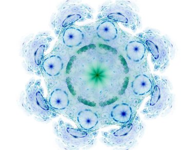 Uzay serisi geometrisini. Görsel olarak çekici zemin kavramsal Izgaralar eğrileri ve fraktal öğeleri öğesi olarak uygun yapılmış 