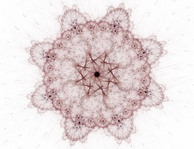 Dantelli renkli saat desen. Dijital fractal sanat tasarım. Kutsal semboller işaretler geometrisi soyut tasarım. 