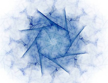 Konuyla ilgili soyut fraktal formlar grafik tasarım ve nükleer fizik bilim parçacıkların. Kutsal geometri futuristik