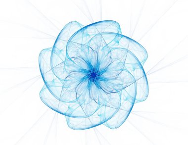 Konuyla ilgili soyut fraktal formlar grafik tasarım ve nükleer fizik bilim parçacıkların. Kutsal geometri futuristik