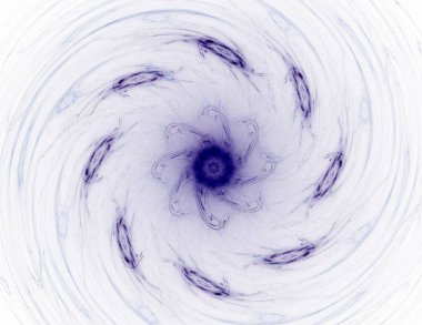 Uzay serisi geometrisini. Görsel olarak çekici zemin kavramsal Izgaralar eğrileri ve fraktal öğeleri öğesi olarak uygun yapılmış 