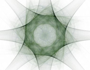 Uzay serisi geometrisini. Görsel olarak çekici zemin kavramsal Izgaralar eğrileri ve fraktal öğeleri öğesi olarak uygun yapılmış 