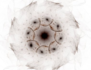 Uzay serisi geometrisini. Görsel olarak çekici zemin kavramsal Izgaralar eğrileri ve fraktal öğeleri öğesi olarak uygun yapılmış 