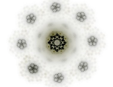 Konuyla ilgili soyut fraktal formlar grafik tasarım ve nükleer fizik bilim parçacıkların. Kutsal geometri futuristik