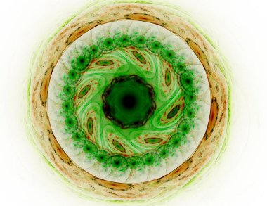 Konuyla ilgili soyut fraktal formlar grafik tasarım ve nükleer fizik bilim parçacıkların. Geometri kutsal fütüristik kuantum dijital hologram doku geliştirme dalga gerçeküstü tasarım.