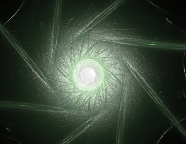 Uzay serisi geometrisini. C görsel olarak çekici zemin yaptı