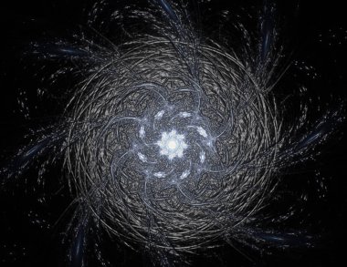 Konuyla ilgili soyut fraktal türlü nükleer ph parçacıkların