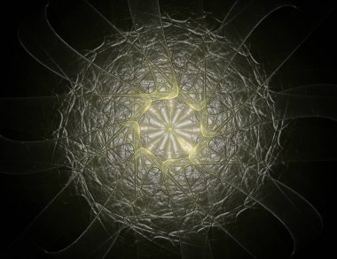 Uzay serisi geometrisini. Görsel olarak çekici zemin