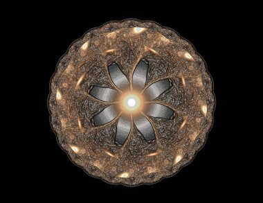 Uzay serisi geometrisini. C görsel olarak çekici zemin yaptı