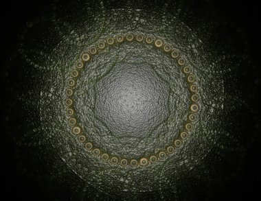 Uzay serisi geometrisini. C görsel olarak çekici zemin yaptı