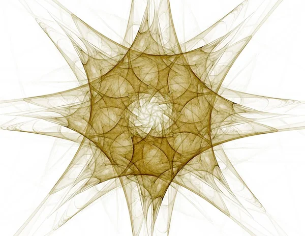 Γεωμετρία της σειράς χώρο. Οπτικά ελκυστικό σκηνικό κατασκευασμένα από εννοιολογική πλέγματα καμπύλες και τα στοιχεία της fractal κατάλληλο ως στοιχείο — Φωτογραφία Αρχείου