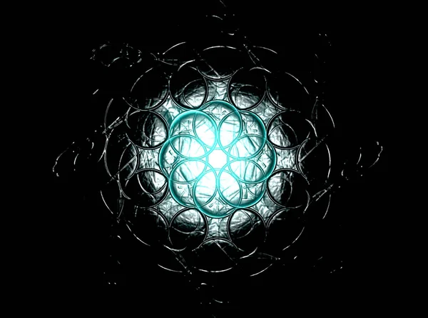 Αφηρημένο fractal συντρίμμια, ψηφιακά έργα τέχνης για δημιουργική γραφικό — Φωτογραφία Αρχείου