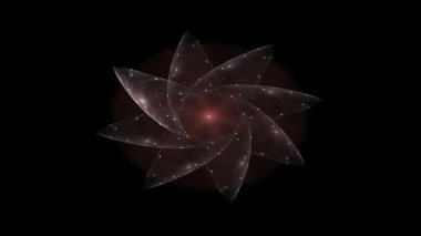 Soyut fraktal desen ve şekiller. Fraktal doku parmak izi.