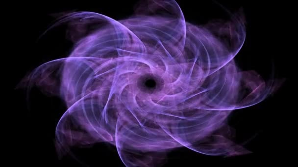 modèle radial fractal sur le sujet de la science, de la technologie et de la conception