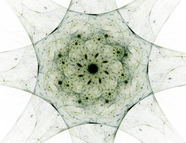 Uzay serisi geometrisini. Görsel olarak çekici zemin kavramsal Izgaralar eğrileri ve fraktal öğeleri öğesi olarak uygun yapılmış 