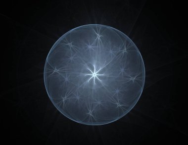 Dantelli renkli saat desen. Dijital fractal sanat tasarım. Kutsal semboller işaretler geometrisi soyut tasarım. 