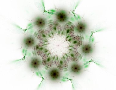 Uzay serisi geometrisini. Görsel olarak çekici zemin kavramsal Izgaralar eğrileri ve fraktal öğeleri öğesi olarak uygun yapılmış 