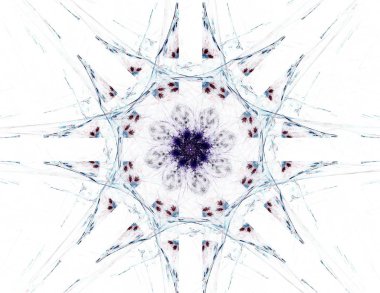 Uzay serisi geometrisini. Görsel olarak çekici zemin kavramsal Izgaralar eğrileri ve fraktal öğeleri öğesi olarak uygun yapılmış 