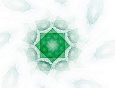 Konuyla ilgili soyut fraktal formlar grafik tasarım ve nükleer fizik bilim parçacıkların. Kutsal geometri futuristik