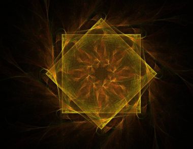 Uzay serisi geometrisini. Görsel olarak çekici zemin kavramsal Izgaralar eğrileri ve fraktal öğeleri öğesi olarak uygun yapılmış 