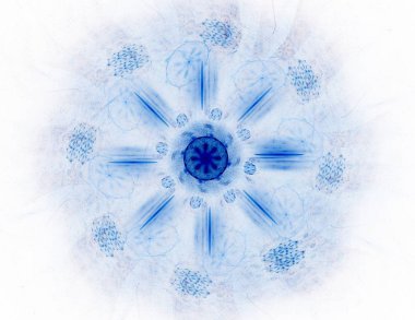 Dantelli renkli saat desen. Dijital fractal sanat tasarım. Kutsal semboller işaretler geometrisi soyut tasarım. 