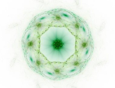 Konuyla ilgili soyut fraktal formlar grafik tasarım ve nükleer fizik bilim parçacıkların. Kutsal geometri futuristik