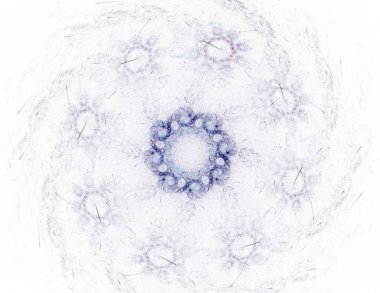 Dantelli renkli saat desen. Dijital fractal sanat tasarım. Kutsal semboller işaretler geometrisi soyut tasarım. 