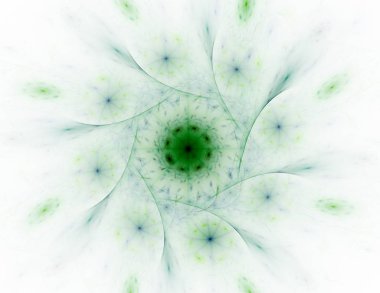 Konuyla ilgili soyut fraktal formlar grafik tasarım ve nükleer fizik bilim parçacıkların. Kutsal geometri futuristik