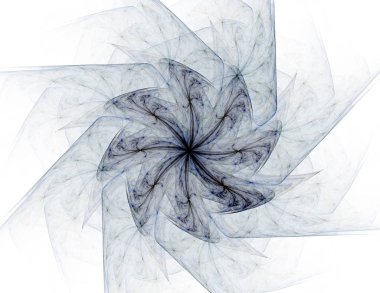 Uzay serisi geometrisini. Görsel olarak çekici zemin kavramsal Izgaralar eğrileri ve fraktal öğeleri öğesi olarak uygun yapılmış 