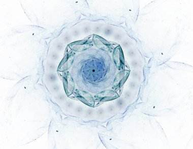 Uzay serisi geometrisini. Görsel olarak çekici zemin kavramsal Izgaralar eğrileri ve fraktal öğeleri öğesi olarak uygun yapılmış 