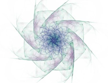 Dantelli renkli saat desen. Dijital fractal sanat tasarım. Kutsal semboller işaretler geometrisi soyut tasarım. 