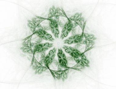 Dantelli renkli saat desen. Dijital fractal sanat tasarım. Kutsal semboller işaretler geometrisi soyut tasarım. 