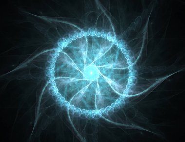 Dantelli renkli saat desen. Dijital fractal sanat tasarım. Kutsal semboller işaretler geometrisi soyut tasarım. 