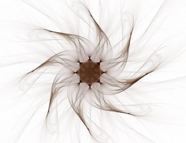 Konuyla ilgili soyut fraktal formlar grafik tasarım ve nükleer fizik bilim parçacıkların. Kutsal geometri futuristik