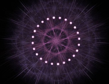 Uzay serisi geometrisini. Görsel olarak çekici zemin kavramsal Izgaralar eğrileri ve fraktal öğeleri öğesi olarak uygun yapılmış 