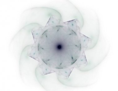 Dantelli renkli saat desen. Dijital fractal sanat tasarım. Kutsal semboller işaretler geometrisi soyut tasarım. 