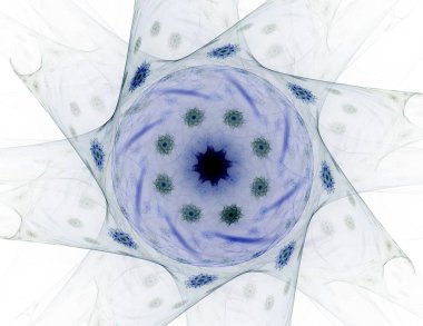 Uzay serisi geometrisini. Görsel olarak çekici zemin kavramsal Izgaralar eğrileri ve fraktal öğeleri öğesi olarak uygun yapılmış 