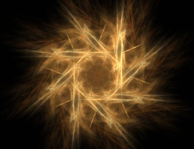 Dantelli renkli saat desen. Dijital fractal sanat tasarım. Kutsal semboller işaretler geometrisi soyut tasarım. 