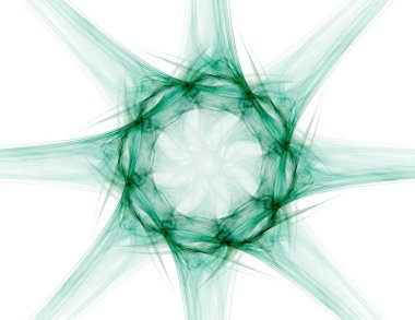 Konuyla ilgili soyut fraktal formlar grafik tasarım ve nükleer fizik bilim parçacıkların. Kutsal geometri futuristik